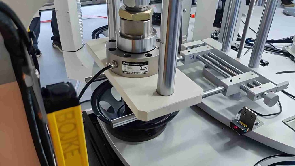 喇叭自动化-华司自动压合