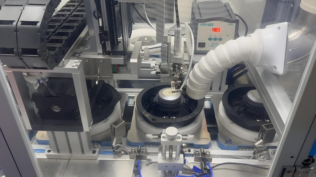 喇叭自动化-自动焊锡