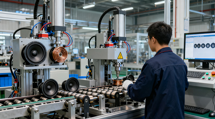 久巨自动化-喇叭自动化生产线