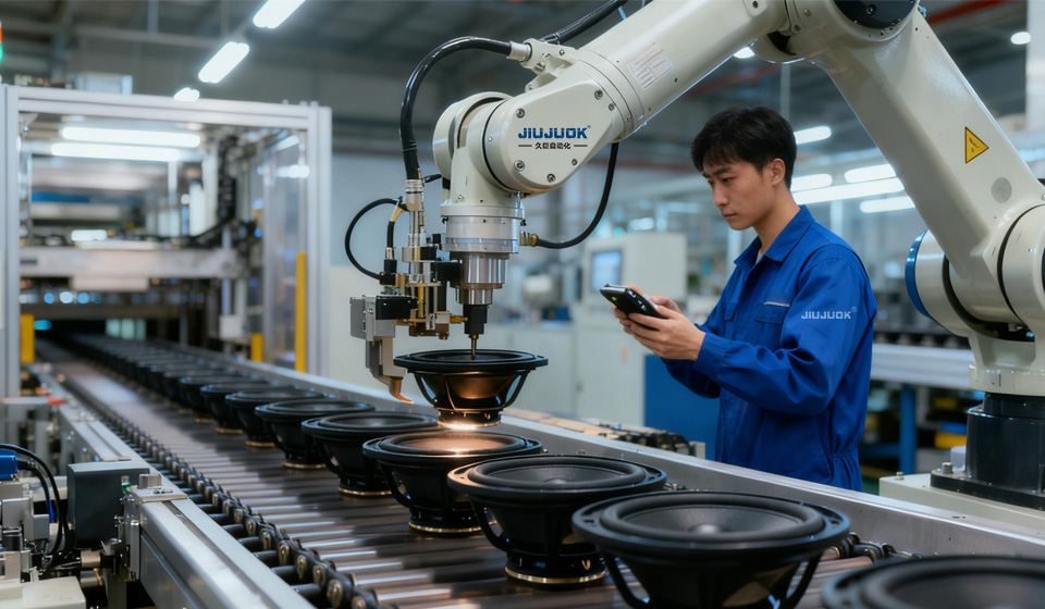 久巨自动化-喇叭自动化生产线解决方案制造商