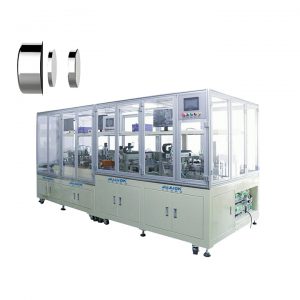 Máquina automática de circuitos magnéticos para imanes internos de bocina