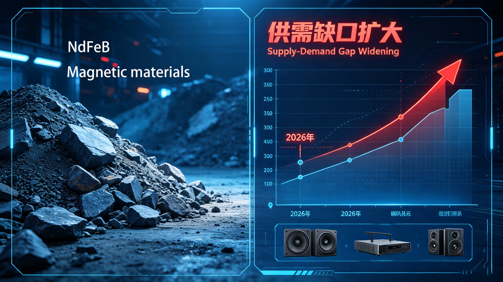 稀土价格涨了，钕铁硼磁铁跟着涨Rare-earth-prices-have-gone-up,-and-NdFeB-magnets-have-followed-suit